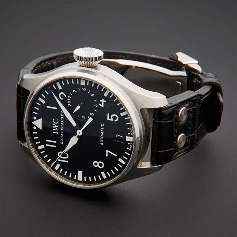 iwc second hand|used iwc big pilot watches.